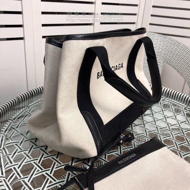 Balenciaga女包 巴黎世家新版爆款 帆布字母包 新版一行字 中號手提包  csbl1169